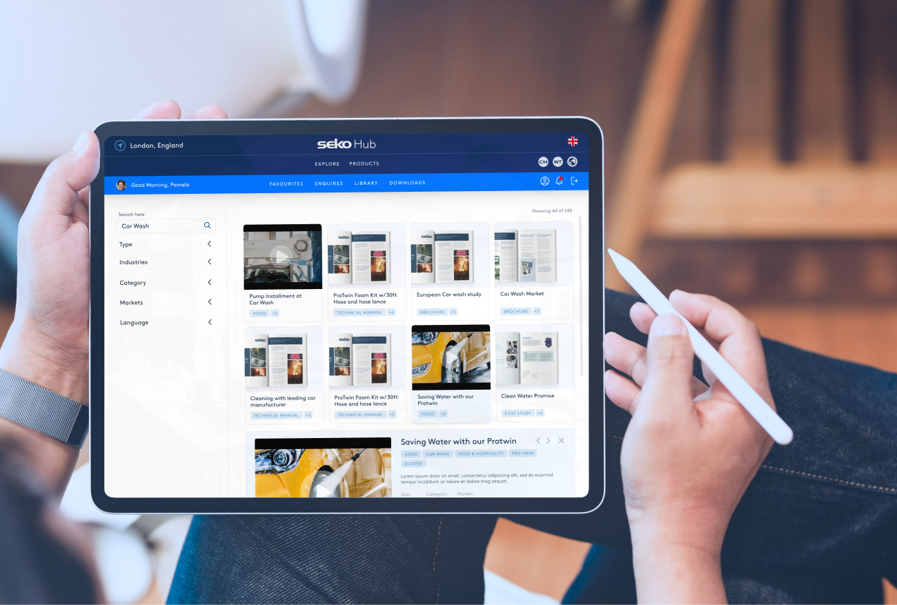 SEKO Hub Interface